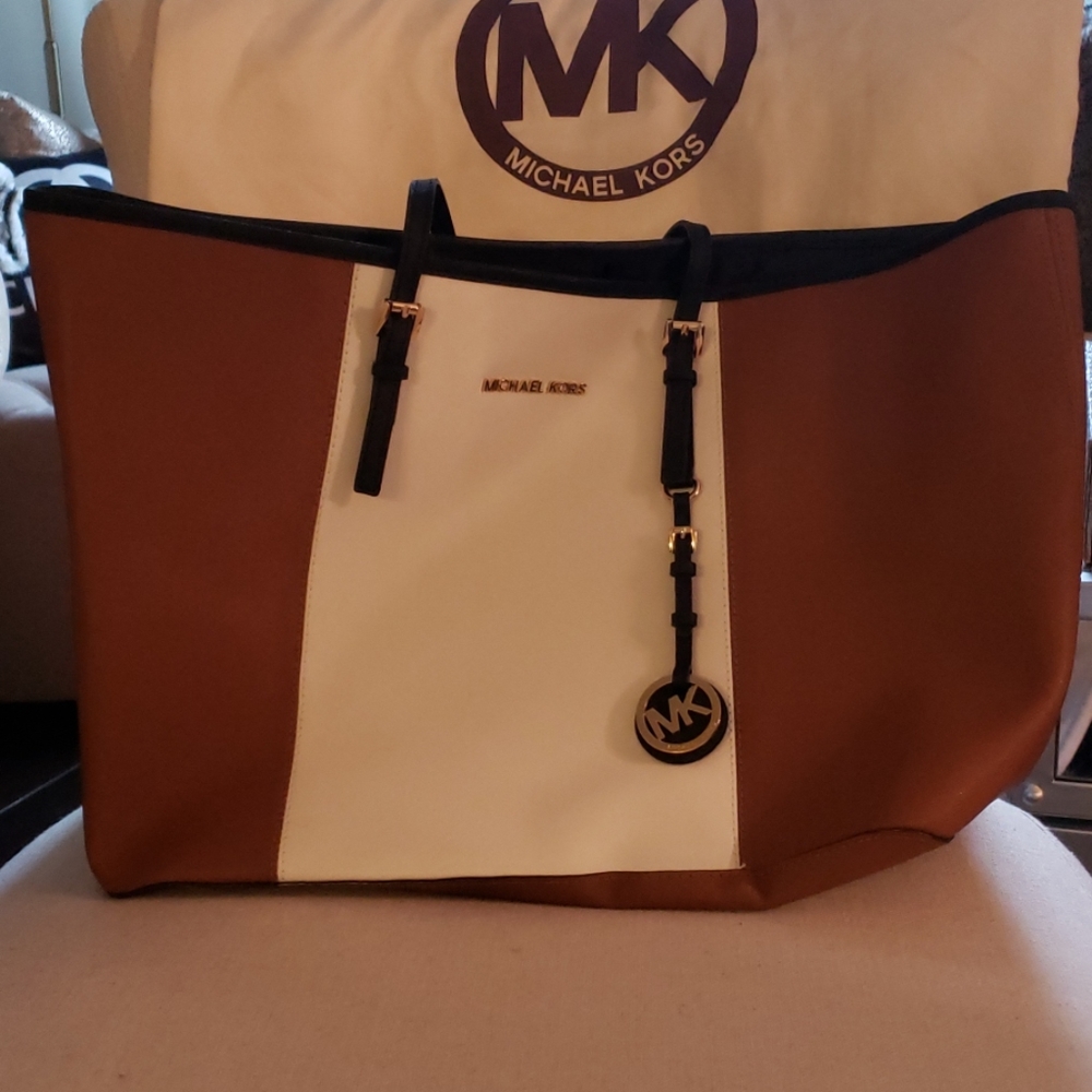 Michael Kors Leather Tote